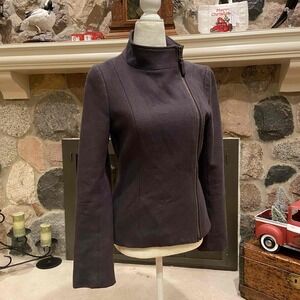 Fever Womens Wool Jacket Side Zip Size 4